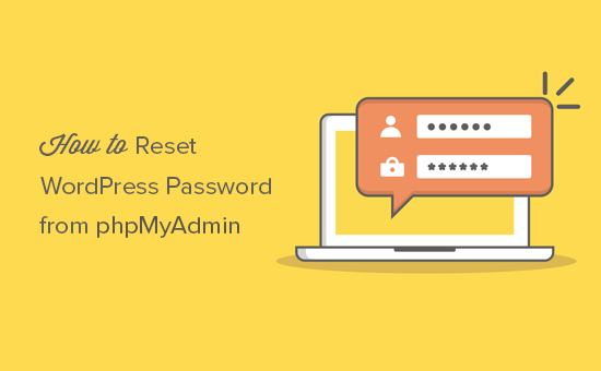 resetting phpmyadmin root password